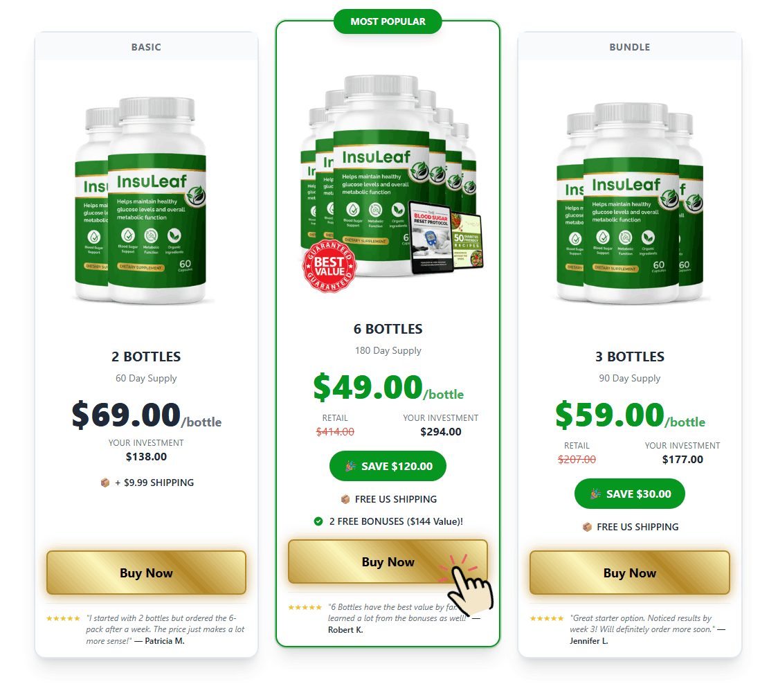 BuyInsuLeaf.com price